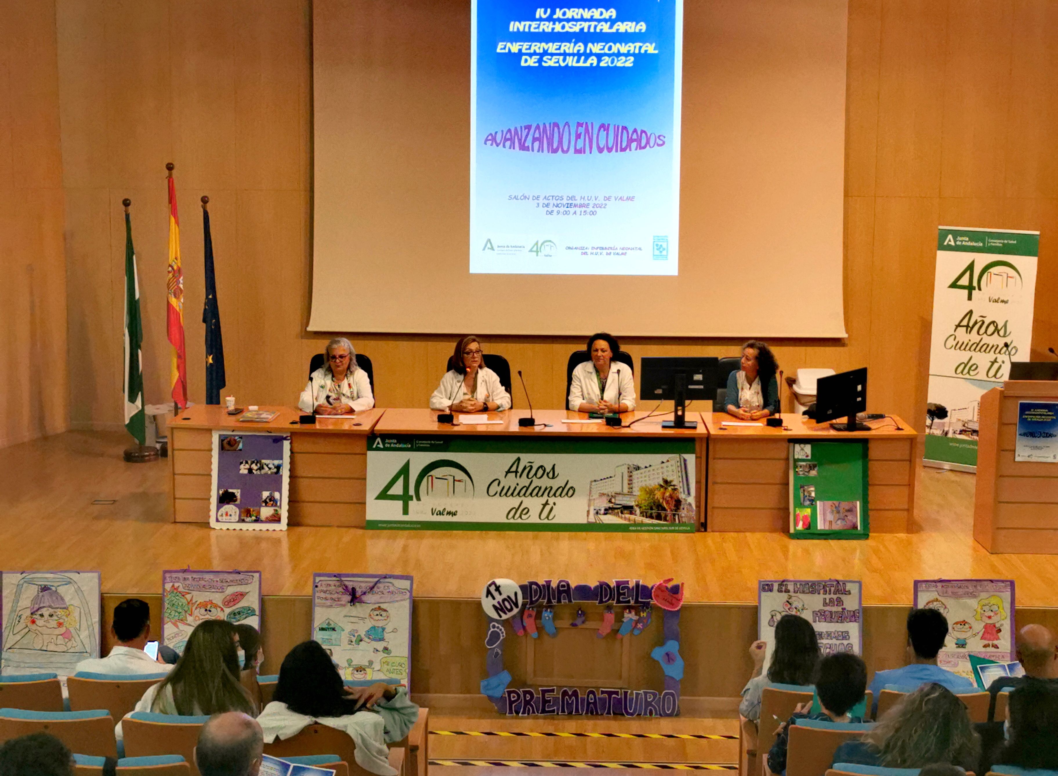 El Hospital de Valme coordina la IV Jornada Interhospitalaria de Enfermería Neonatal de Sevilla
