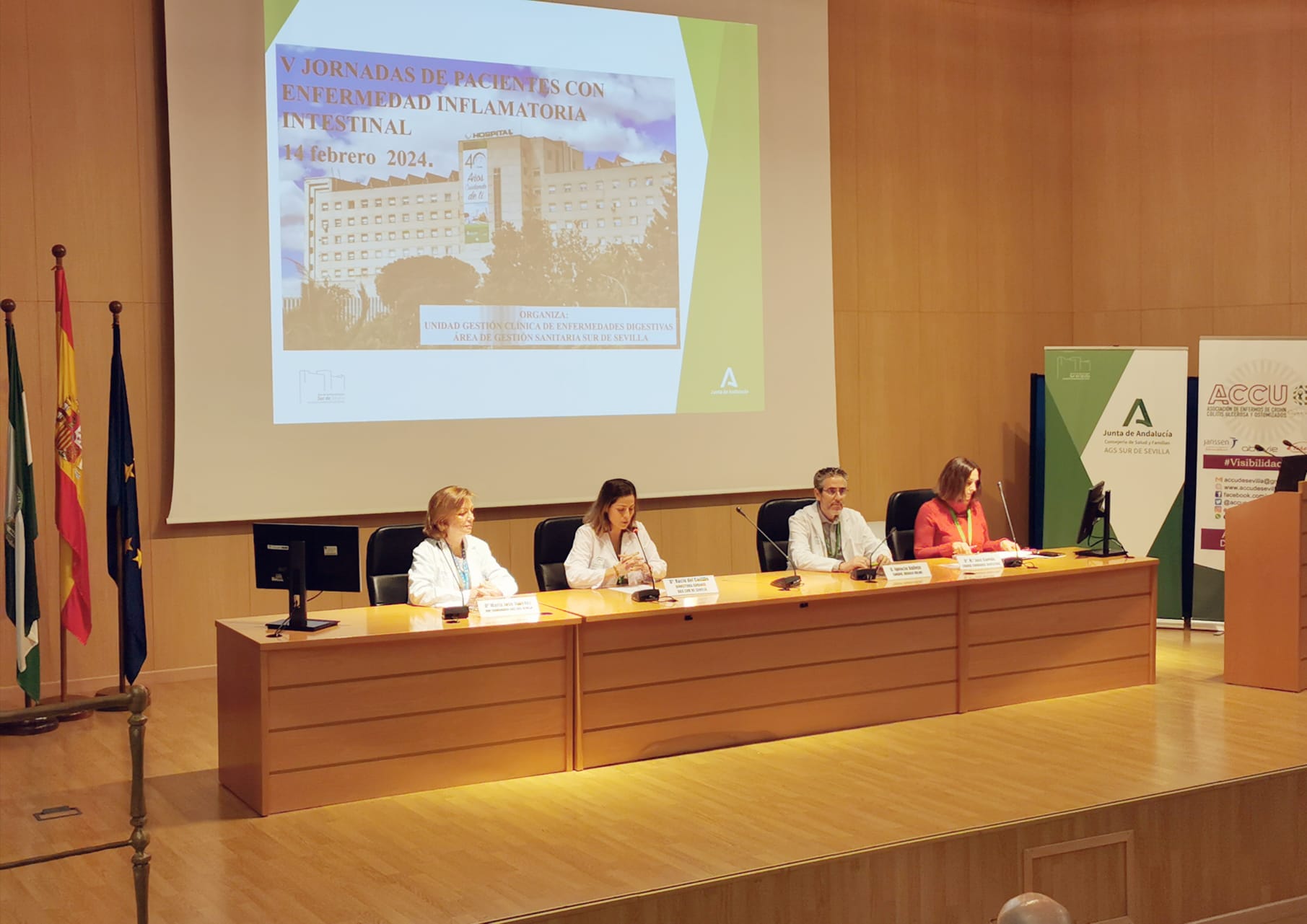 El Hospital de Valme comparte con la ciudadanía sus V Jornadas de Enfermedad Inflamatoria Intestinal (EII)