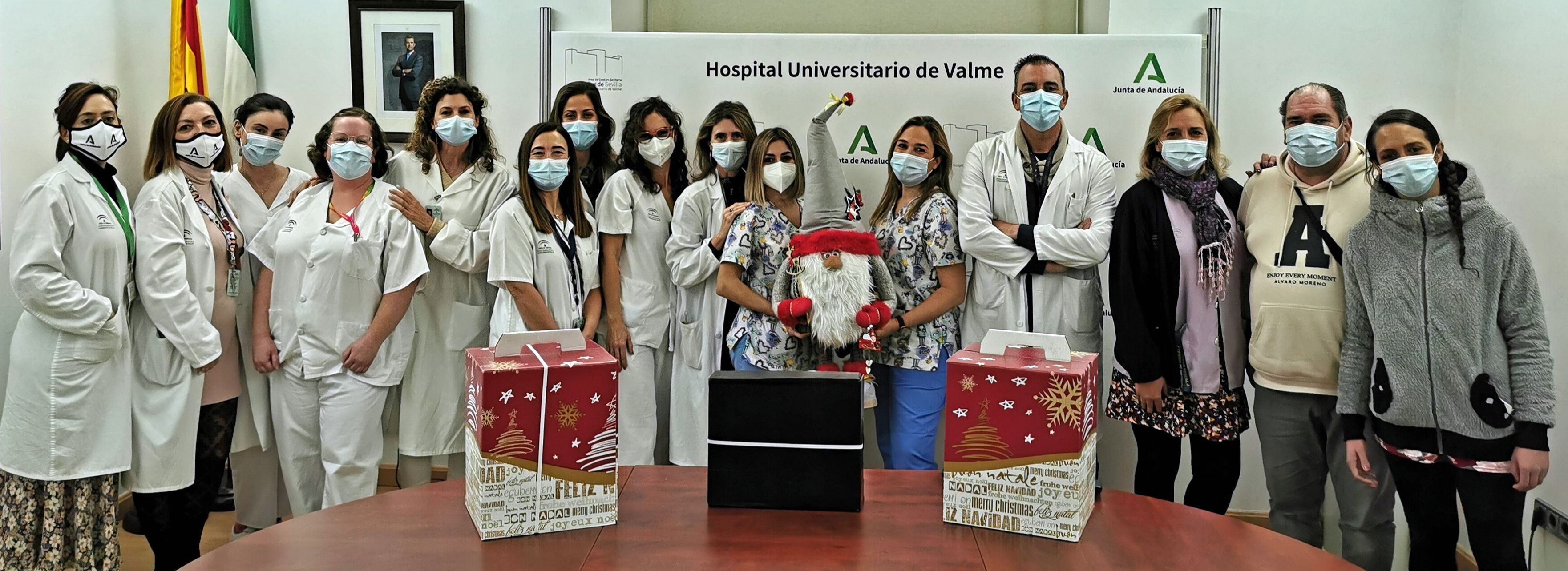 El Área de Gestión Sanitaria Sur de Sevilla traslada a sus pacientes la ilusión navideña con la ornamentación de sus espacios