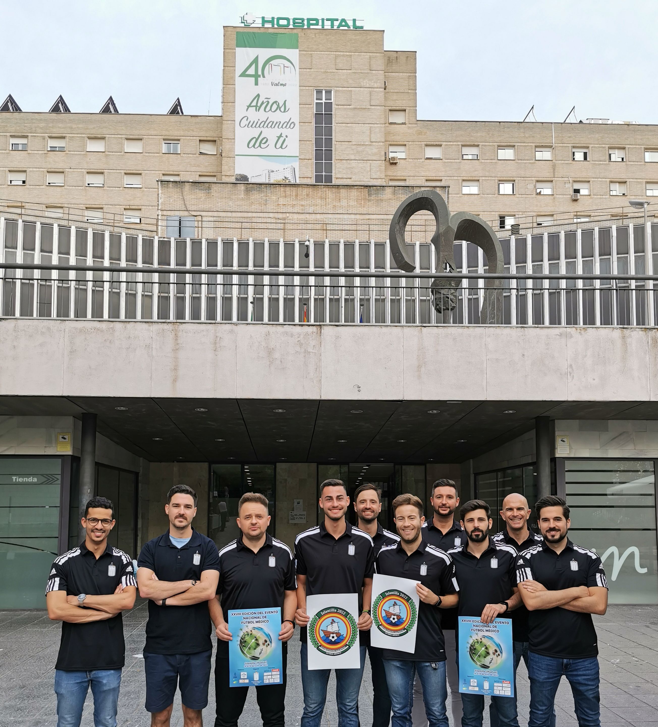 Profesionales del Hospital de Valme participan en el XXVIII Edición Nacional Fútbol Médico