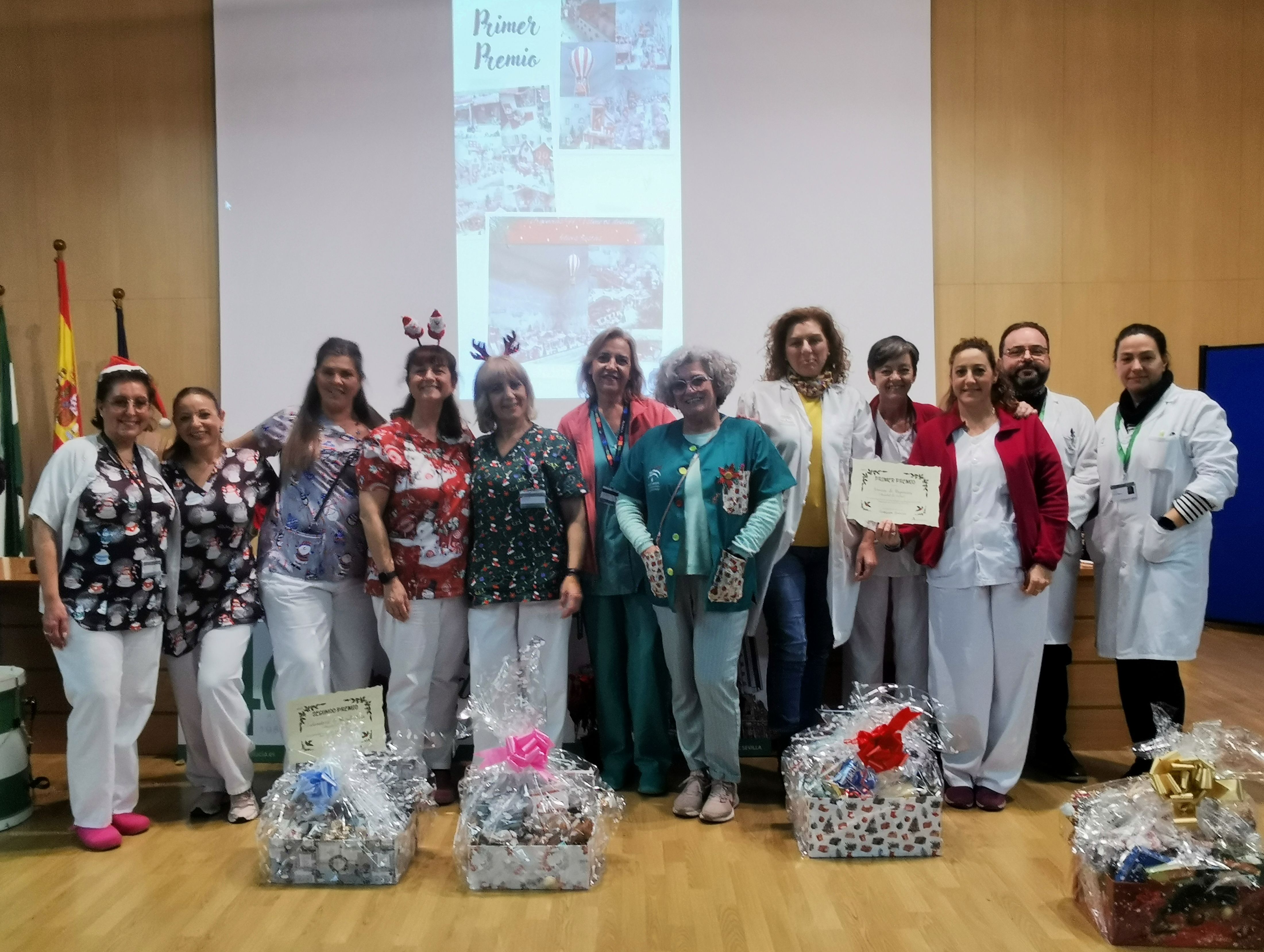 El Área de Gestión Sanitaria Sur de Sevilla premia a los Mejores Belenes y Ornamentación Navideña de sus centros
