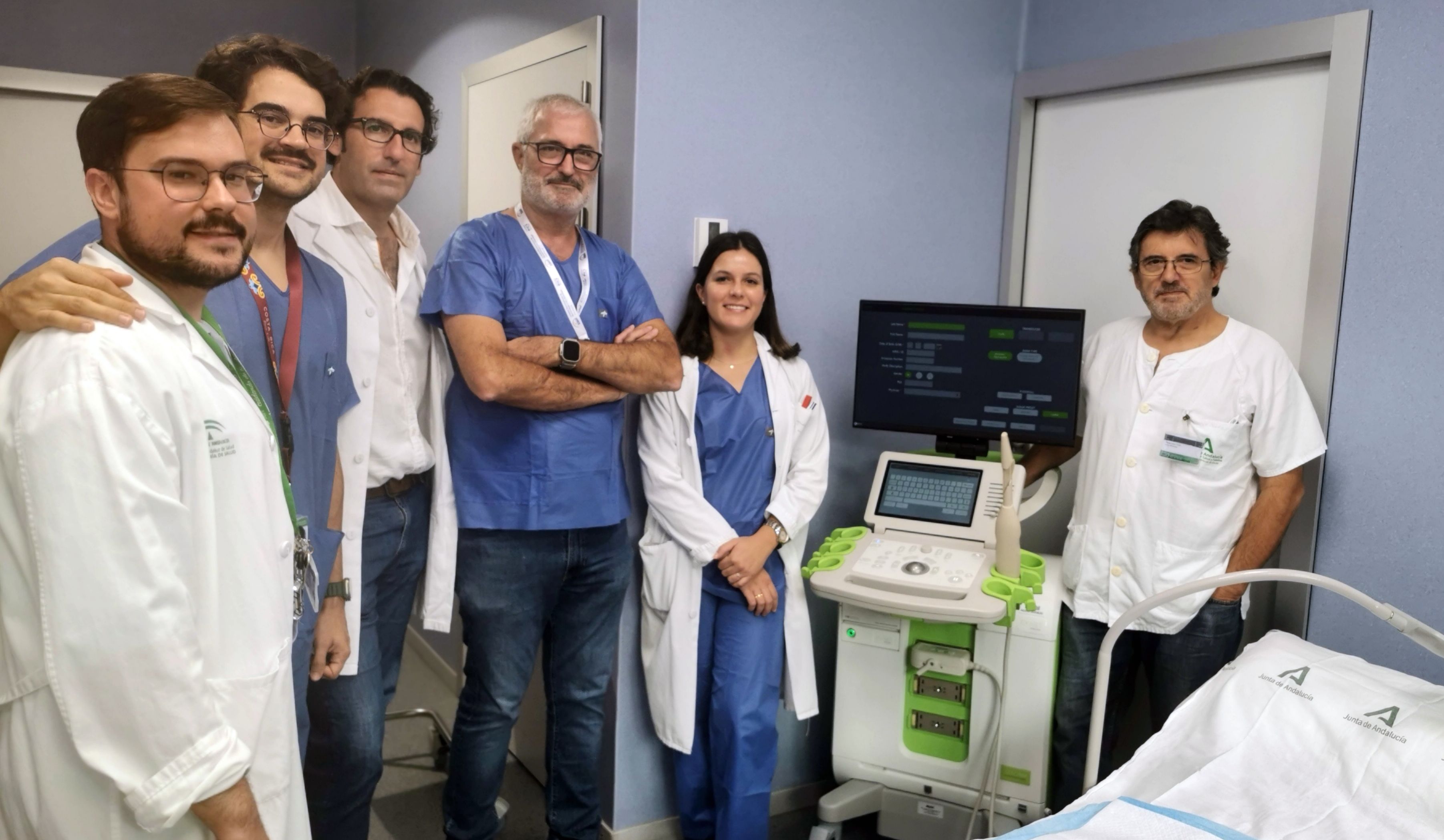 Urología del Hospital de Valme innova en patología prostática aplicando ecografía de microultrasonidos para biopsias